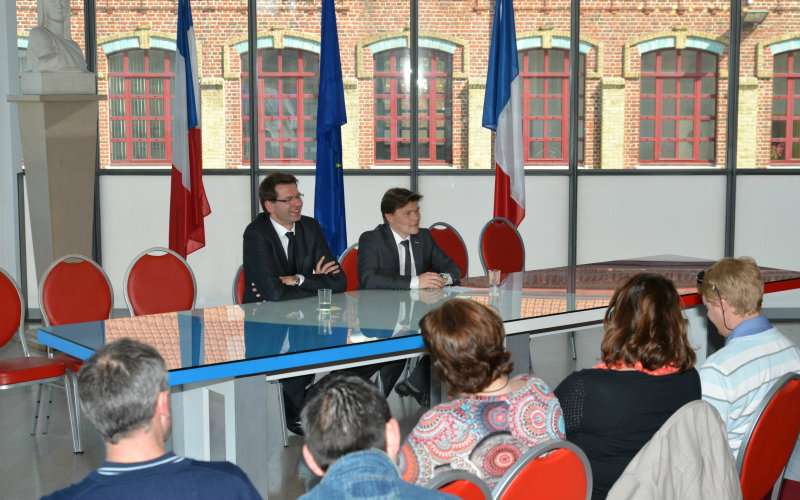 conférence de presse David Bailleul et Patrice Vergriete