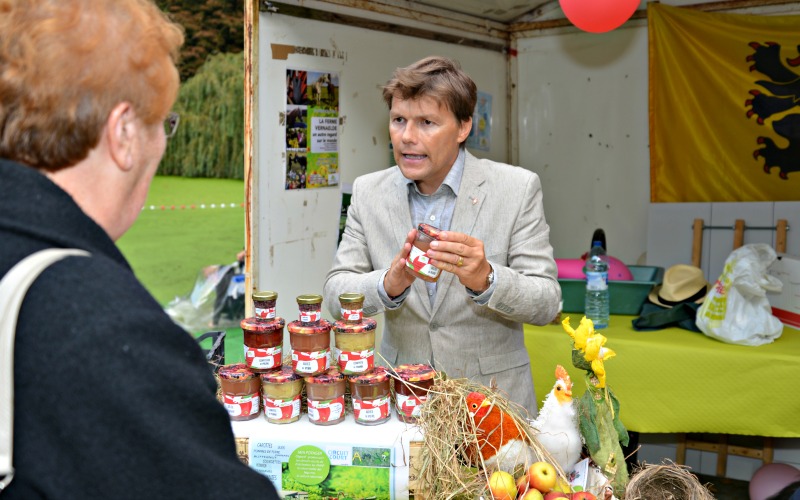 Présentation de la confiture bio par David Bailleul