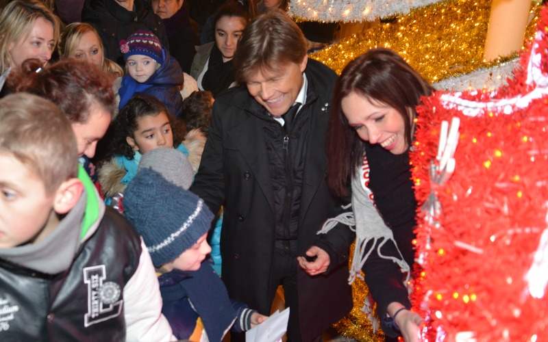 lancement illumination de Noël 2014