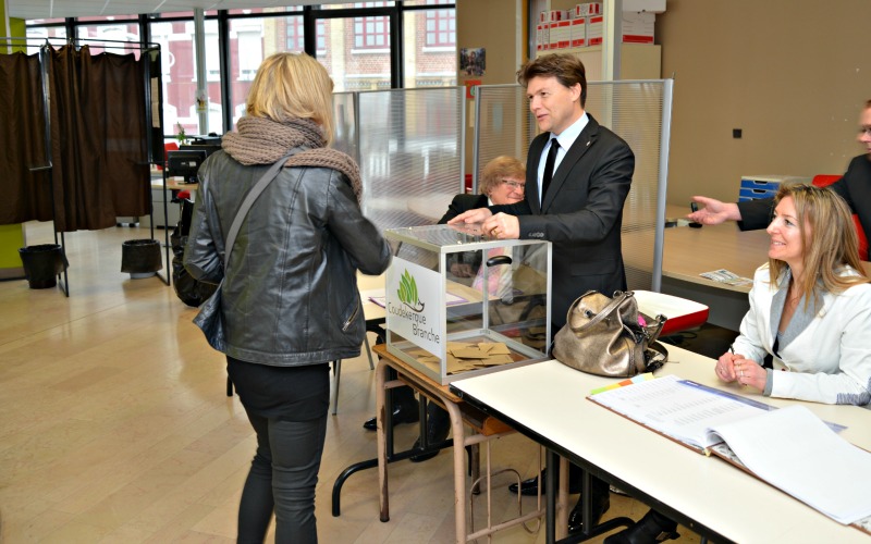 bureau de vote 1er tour départementales