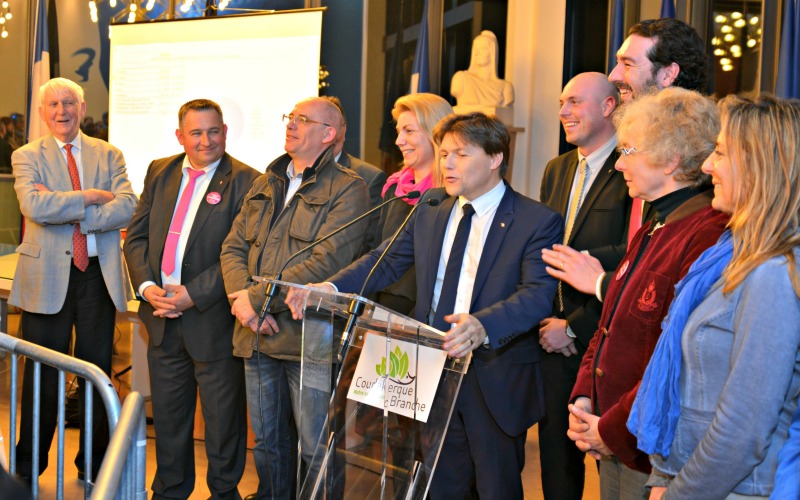 proclamation des résultats élection départementale
