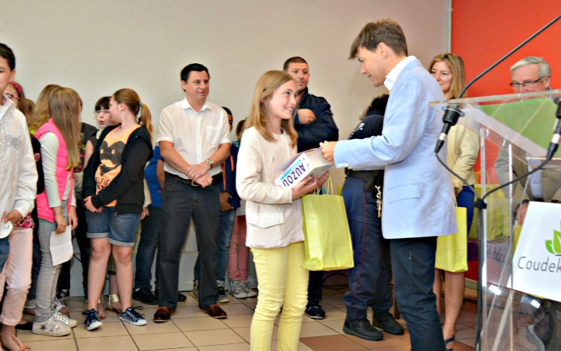 kermesse et remise de dictionnaires école sacré coeur 2015