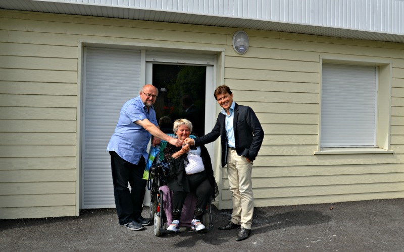 remise de clé foyer gabin juin 2015