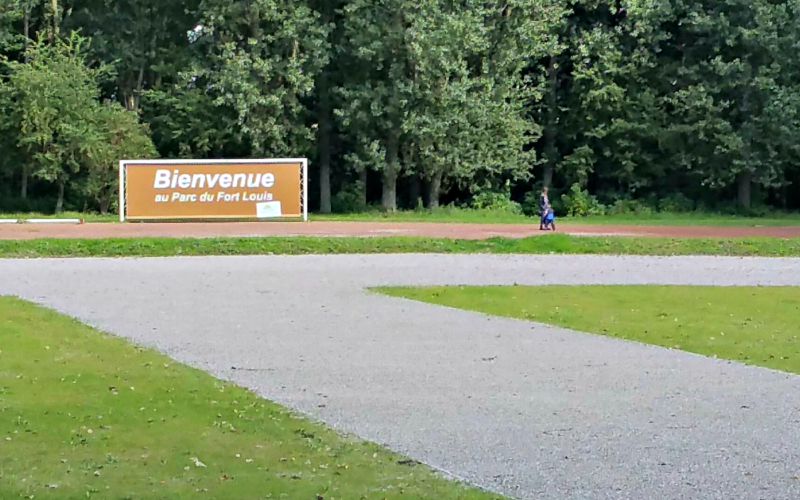 parking au par du fort louis septembre 2015