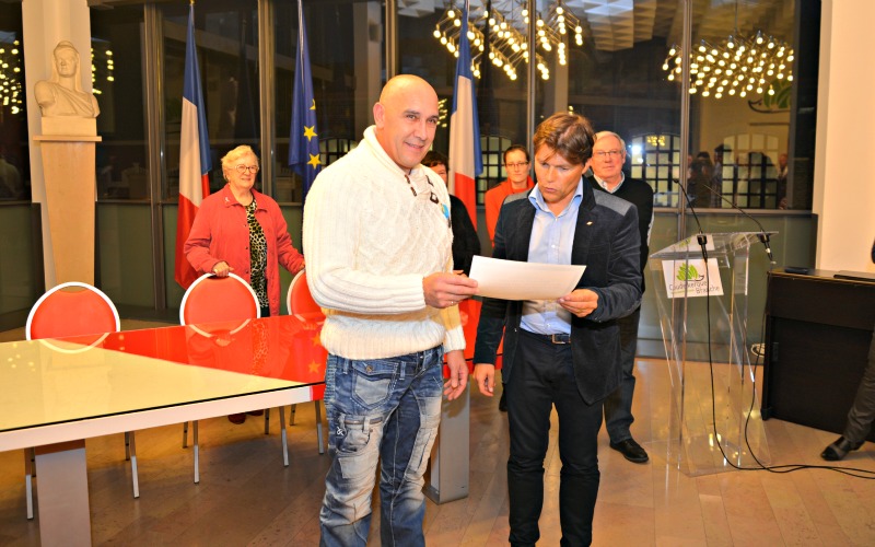 remise médaille d’argent du ministère à Marc geldhof
