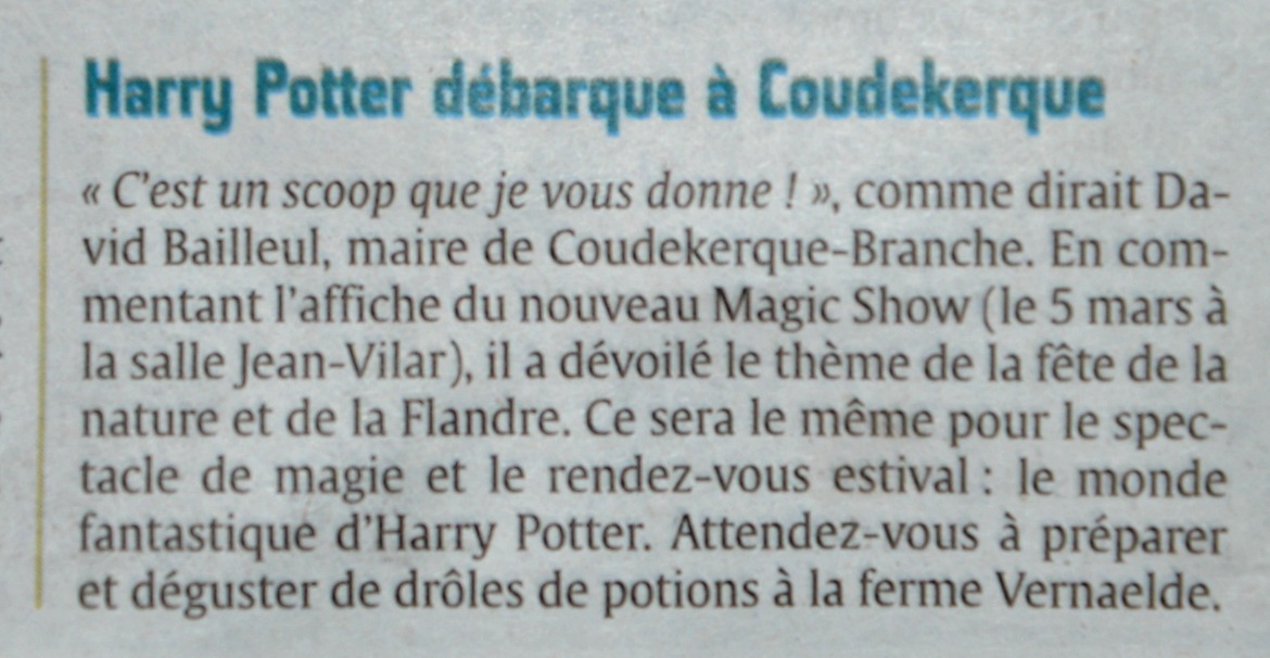 article phare dunkerquois du 10 février 2016
