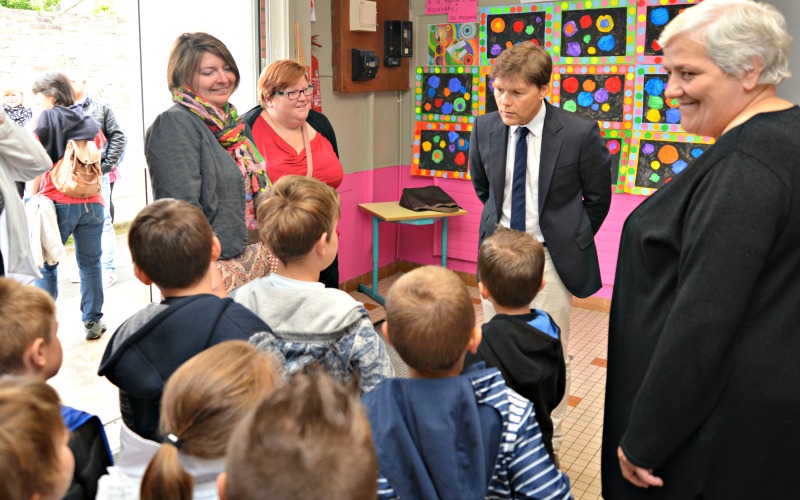 inauguration label école Gérard Philippe juin 2016