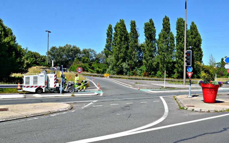 montée d’autoroute a16 entrée de ville petit steendam juillet 2016
