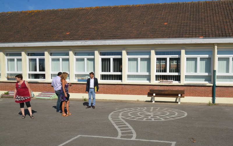 visite de chantiers école Gérard Philippe 2016