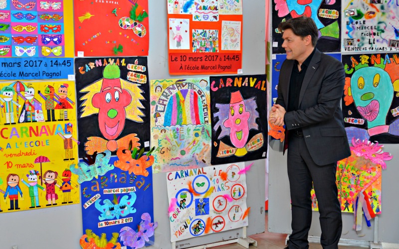 exposition de dessin de carnaval écoles 2017