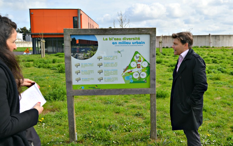 visite de la station d’épuration coudekerque-branche presse