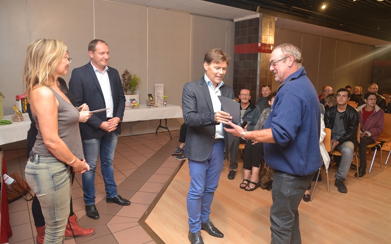 remise de récompenses maisons fleuris 2017