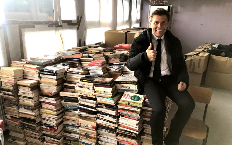 don de livres à la ville2017