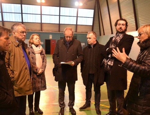 Nous avons visité le collège Boris Vian avec le président du conseil départemental Jean René Lecerf