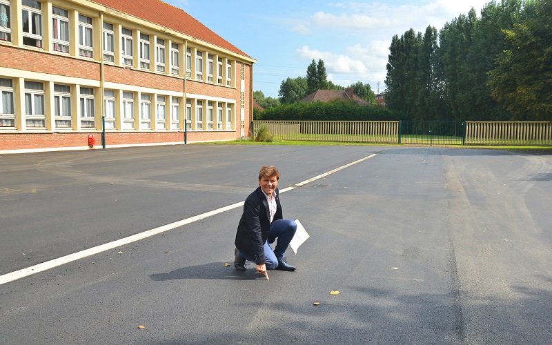 cour école petit steendam 2018