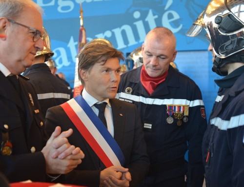 Beaucoup de monde pour la cérémonie officielle de la Sainte Barbe