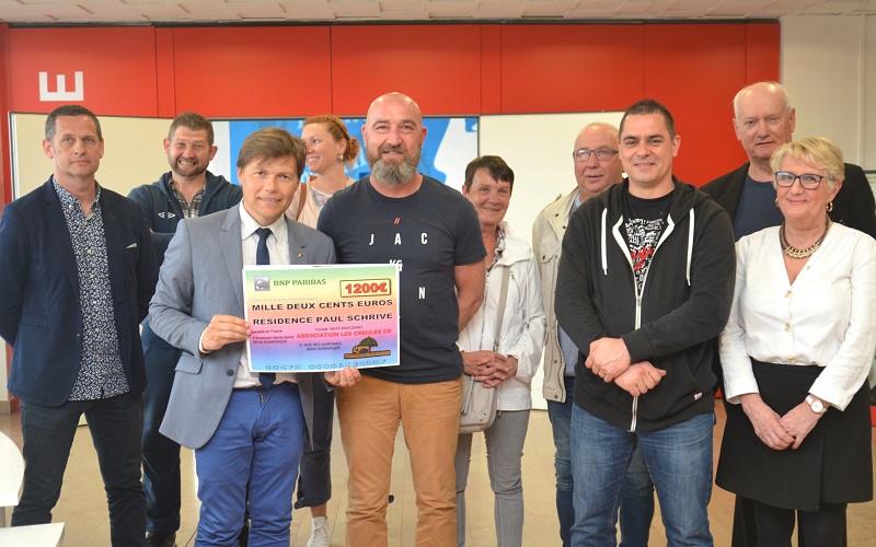 Don de l’association philanthropique des Creules co