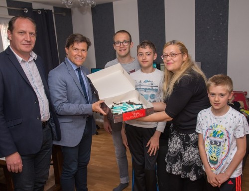 Je vous amène notre gâteau le coudekerquois à domicile