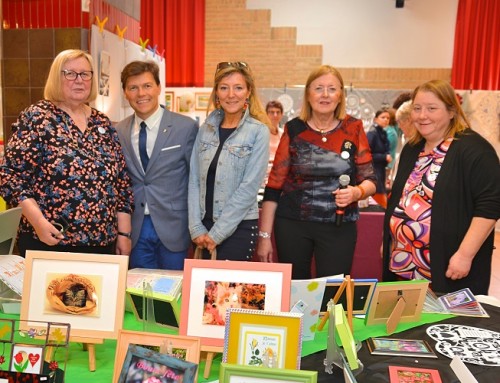 J’ai inauguré un très beau salon créer au féminin