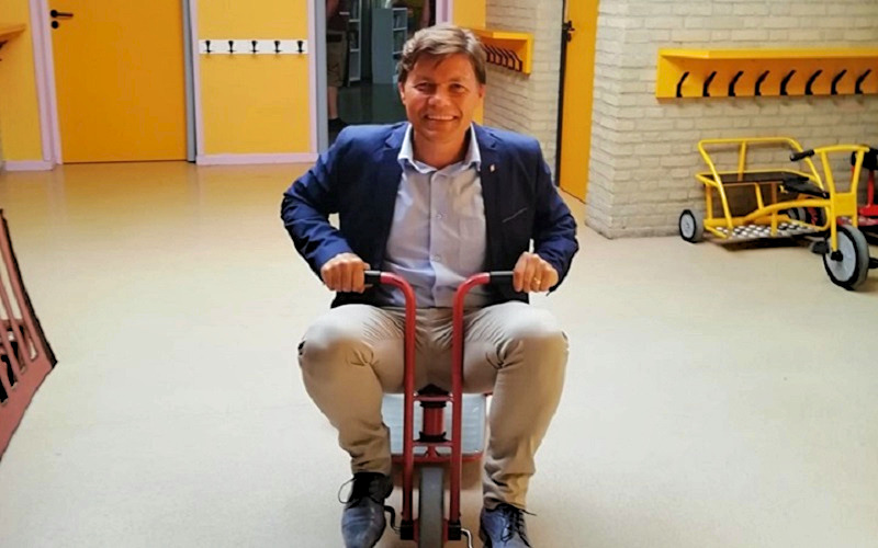 maire sur petit vélo 2019