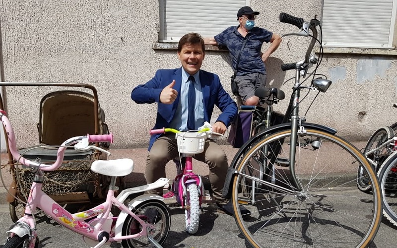 J’ai trouvé un vélo à ma taille