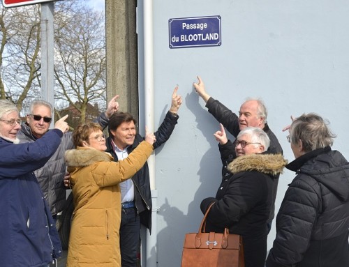 Un beau moment de convivialité autour du passage du Blootland