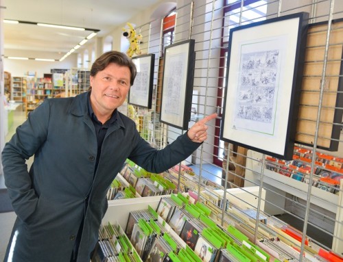Une expo BD à la bibliothèque Aragon