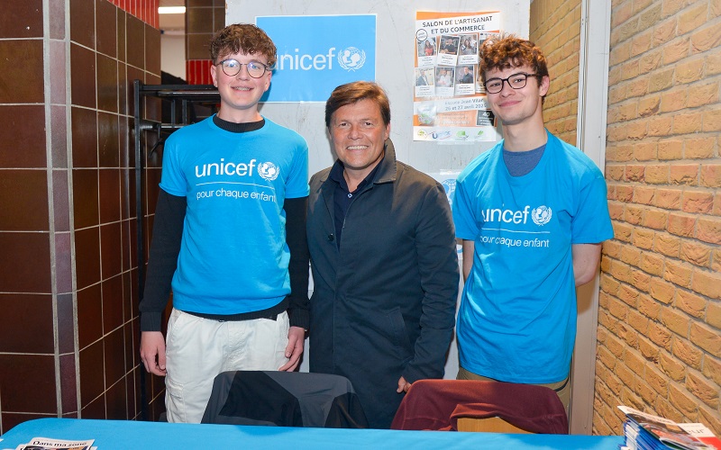 La candidature UNICEF est en cours