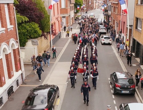 Les pompiers de la caserne était à nos cotés pour les commémorations