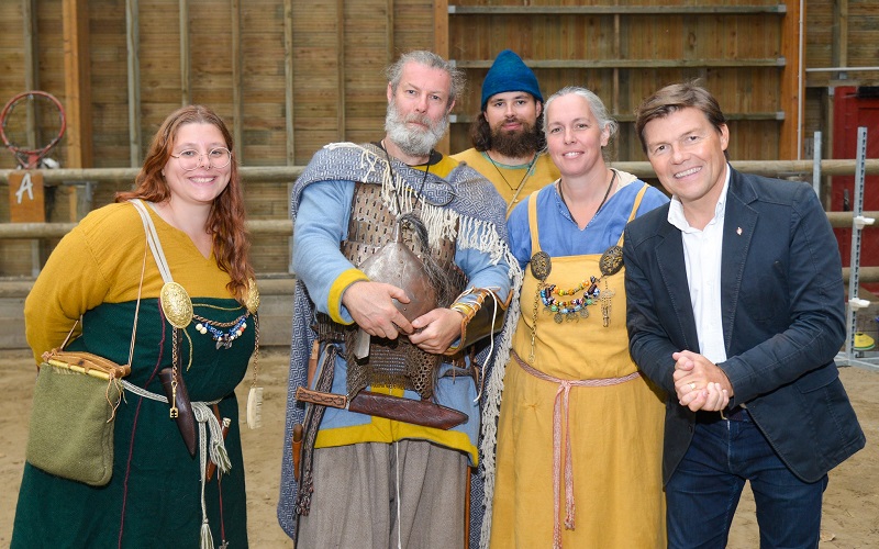 Coudekerque-Branche va un campement viking