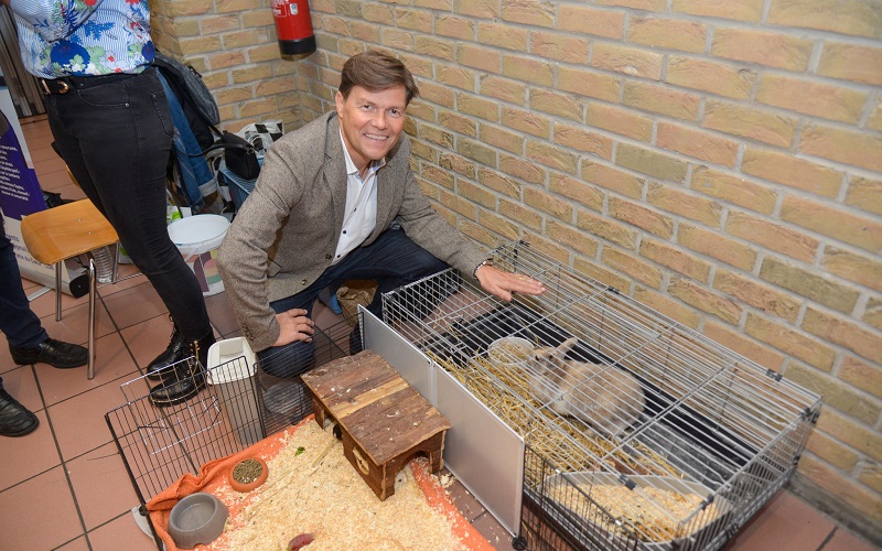 Un nouveau pensionnaire à la ferme pédagogique