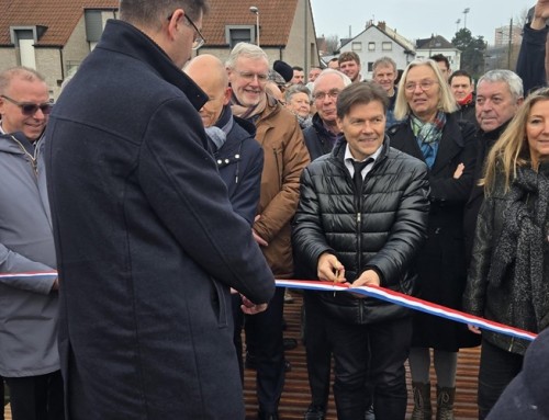 La nouvelle passerelle des corderies inaugurée