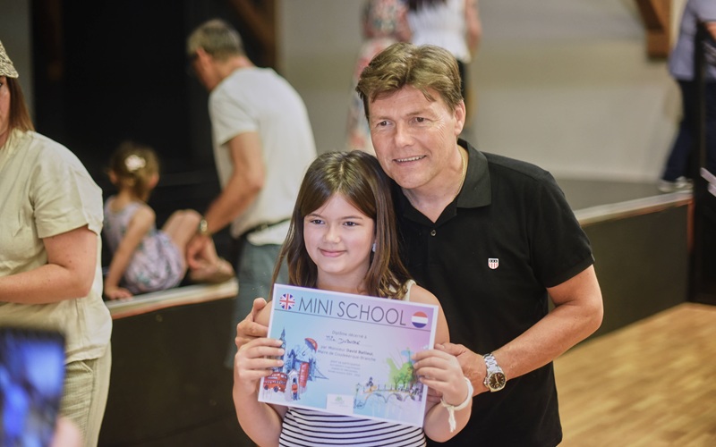 Remise des diplômes des ateliers linguistiques
