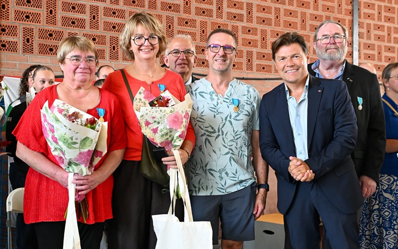 Remise de médailles de la Jeunesse et des Sports 2